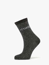 Sokken Pieces Grijs socks women 17162499